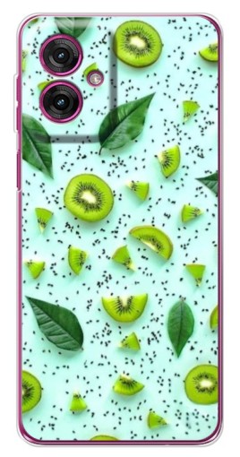 Чехол с печатью "Фон киви" для Motorola Moto G55