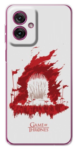 Силиконовый чехол с изображением "Game Of Thrones" для Motorola Moto G55