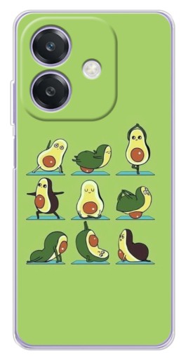 Чехол с печатью "Авокадо Йога" для OPPO A3x