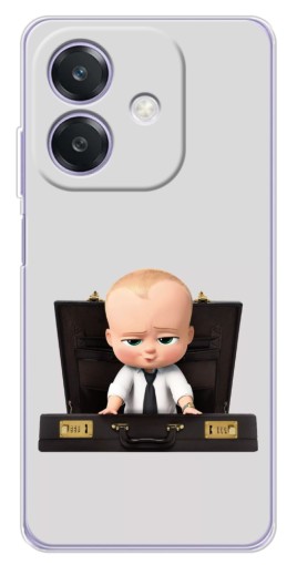 Чехол с печатью "Босс с чемоданом" для OPPO A3x