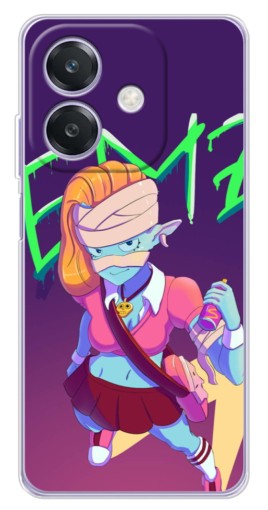 Чехол с картинкой "EMZ модная" для OPPO A3x