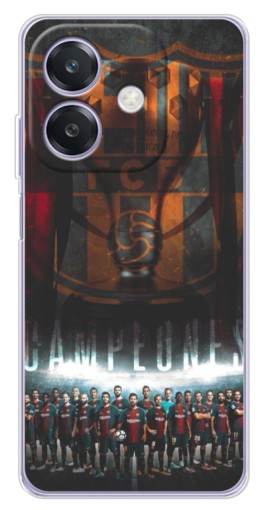 Чехол с печатью "FCB Campeones" для OPPO A3x