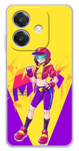 Чехол с принтом "Макс Бравл Старс" для OPPO A3x