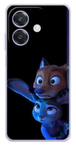 Чехол с картинкой "Ник и Джуди" для OPPO A3x