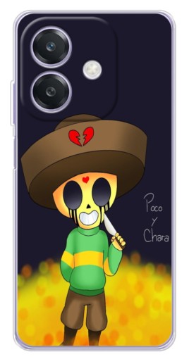 Чехол с печатью "Poco y Chara" для OPPO A3x