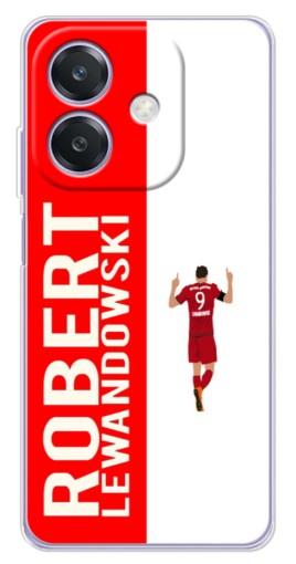 Силиконовый чехол с изображением "Поляк Левандовски" для OPPO A3x