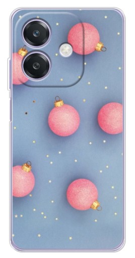 Чехол с принтом "Розовые шары" для OPPO A3x