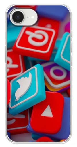 Чехол с печатью "3Д эффект" для iPhone 16е