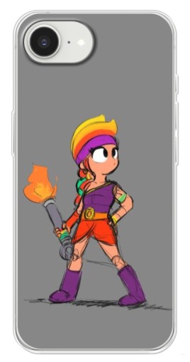 Чехол с принтом "Amber с факелом" для iPhone 16е