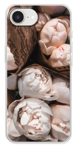 Чехол с печатью "Букет пионов" для iPhone 16е