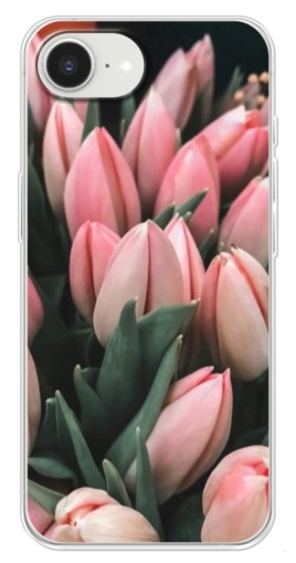 Чехол с картинкой "Букет тюльпанов" для iPhone 16е