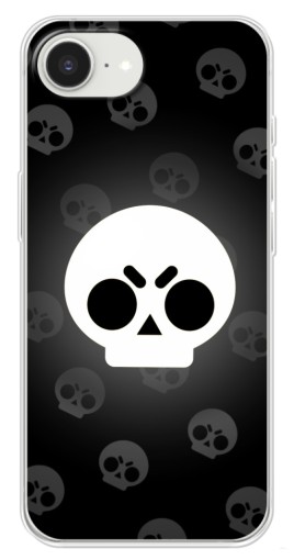 Силиконовый чехол с изображением "Череп" для iPhone 16е