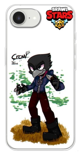Чехол с печатью "Crow" для iPhone 16е