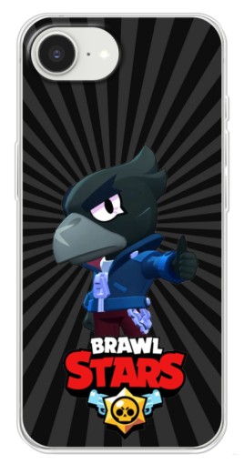 Чехол с картинкой "Crow Brawl Stars" для iPhone 16е