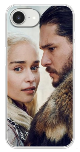 Чехол с печатью "Дейнерис и Сноу" для iPhone 16е