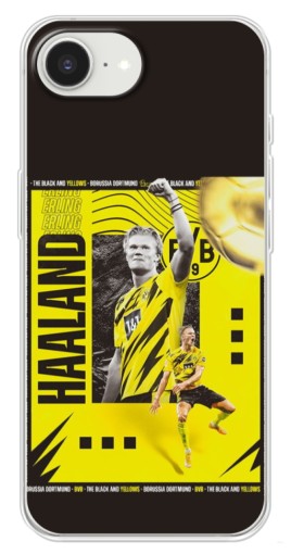 Чехол с печатью "Golden Haaland" для iPhone 16е