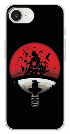 Чехол с принтом "Итачи на черном" для iPhone 16е