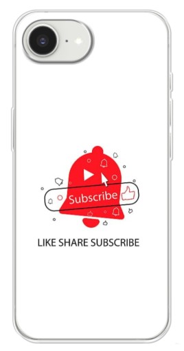 Силиконовый чехол с изображением "Колокольчик" для iPhone 16е