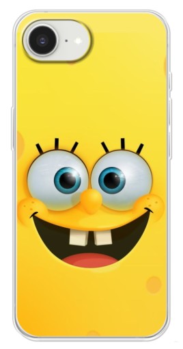 Чехол с картинкой "Квадратный Губка Боб" для iPhone 16е