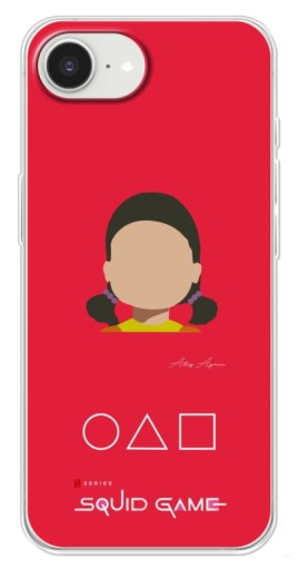 Силиконовый чехол с изображением "Лицо куклы" для iPhone 16е