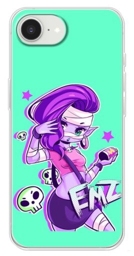 Силиконовый чехол с изображением "Милая Emz" для iPhone 16е