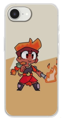 Силиконовый чехол с изображением "Нарисованная Amber" для iPhone 16е