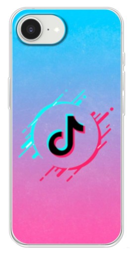 Силиконовый чехол с изображением "Нота ТикТок" для iPhone 16е