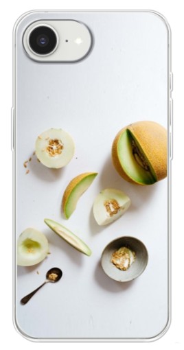 Силиконовый чехол с изображением "Обед из дынь" для iPhone 16е