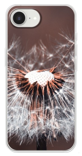 Силиконовый чехол с изображением "Одуванчик вблизи" для iPhone 16е