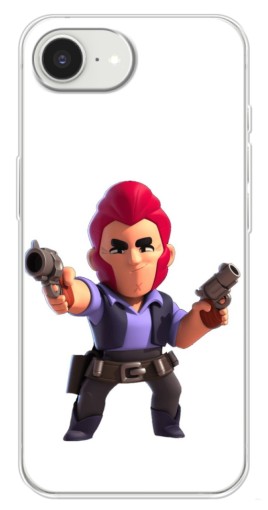 Чехол с печатью "Персонаж Кольт" для iPhone 16е