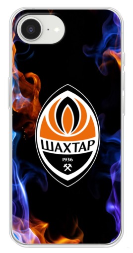Чехол с картинкой "Шахтер в огне" для iPhone 16е