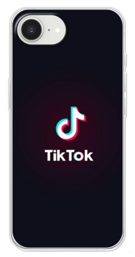 Чехол с печатью "TikTok темный" для iPhone 16е