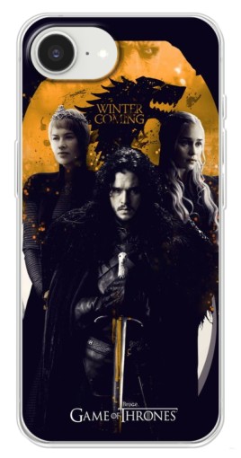 Чехол с принтом "Winter Coming" для iPhone 16е