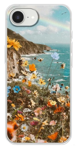 Чехол с печатью "Яркие полевые цветы" для iPhone 16е