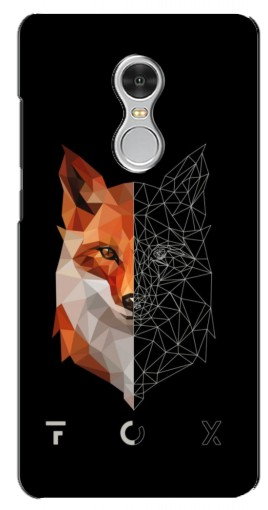 Чехол с картинкой «Fox» для Xiaomi Redmi Note 4