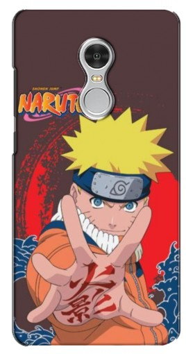 Чехол с картинкой «Naruto атакует» для Xiaomi Redmi Note 4