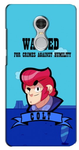 Чехол с картинкой «WANTED COLT» для Xiaomi Redmi Note 4