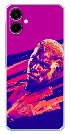 Силиконовый чехол с изображением "Погба МЮ" для Samsung Galaxy A07
