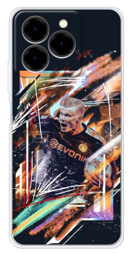 Чехол с картинкой "АРТ Haaland" для Ulefone Note 20 Pro