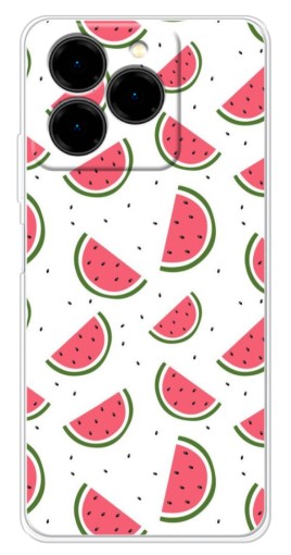 Силиконовый чехол с изображением "Дольки арбуза" для Ulefone Note 20 Pro
