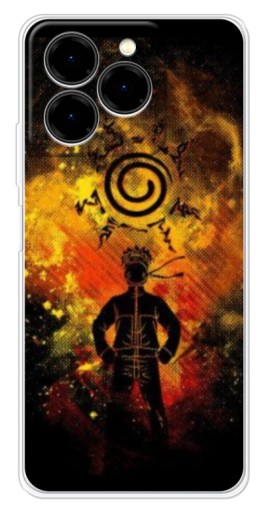 Чехол с печатью "Золотой Наруто" для Ulefone Note 20 Pro
