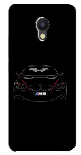 Силиконовый чехол с изображением «BMW M5» для Meizu M5