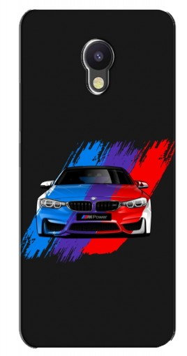 Чехол с принтом «Красочный BMW» для Meizu M5