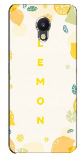 Чехол с картинкой «Lemon» для Meizu M5