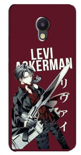 Чехол с принтом «levi Ackerman» для Meizu M5