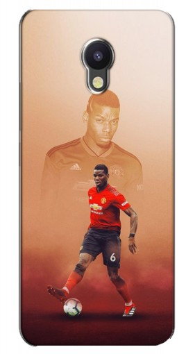 Чехол с картинкой «Pogba с Манчестера» для Meizu M5