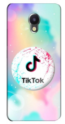 Чехол с картинкой «TikTok принт» для Meizu M5