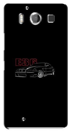 Чехол с картинкой «BMW E36» для Microsoft Lumia 950