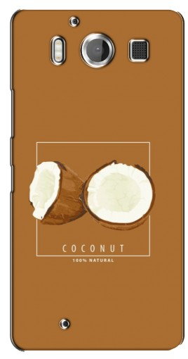 Чехол с картинкой «Coconut» для Microsoft Lumia 950