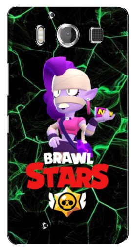 Чехол с принтом «Emz Brawl Stars» для Microsoft Lumia 950